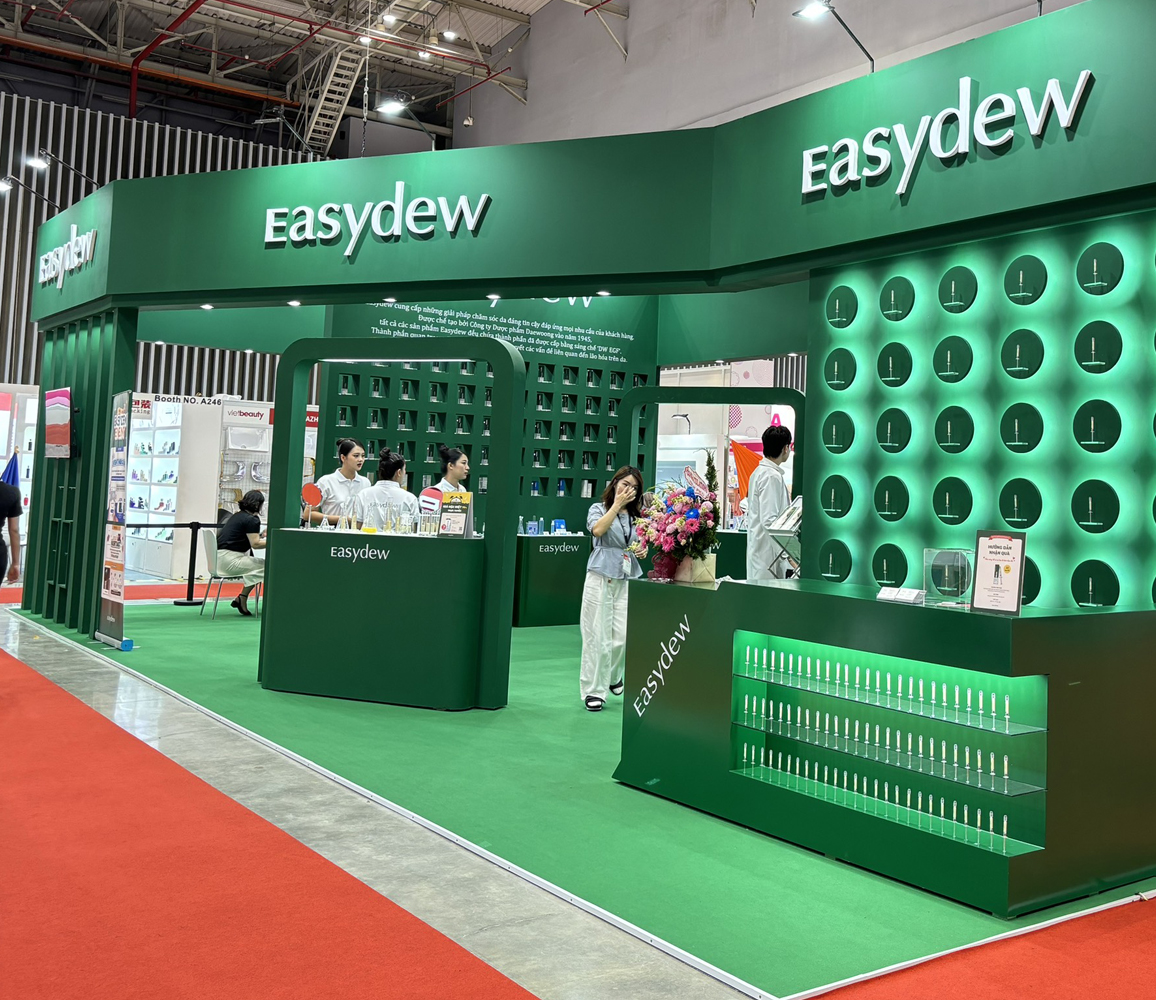 Easydew tỏa sáng tại Cosmobeauté 2024: Cơ hội trải nghiệm mỹ phẩm cao cấp và nhận quà tặng hấp dẫn