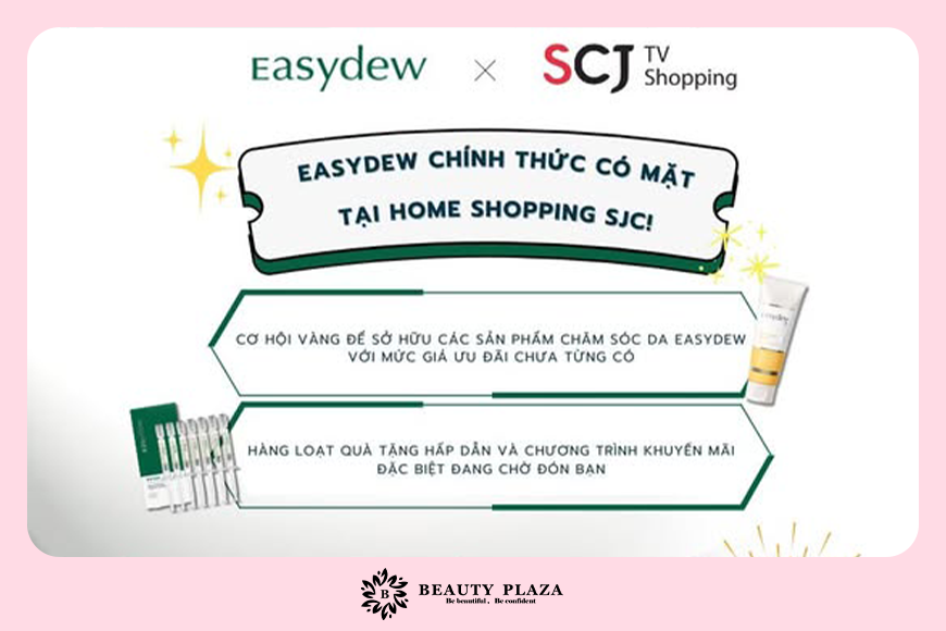 EASYDEW - "CƠN LỐC" DƯỢC MỸ PHẨM HÀN QUỐC SẮP ĐỔ BỘ VIỆT NAM CÙNG BEAUTY PLAZA!